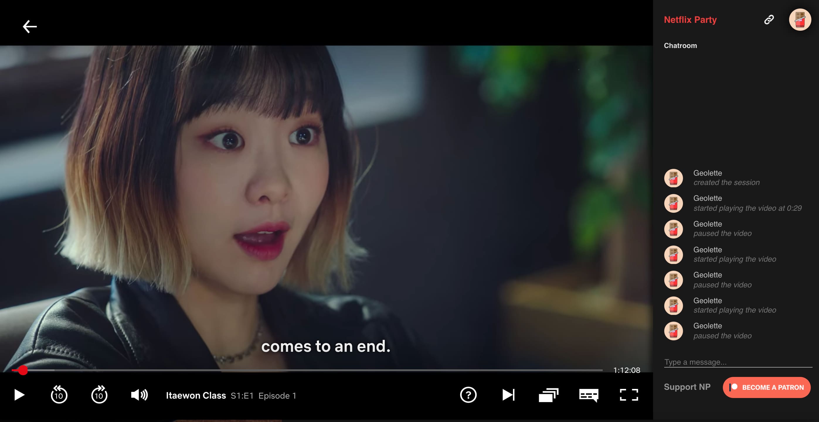 itaewon class on netflix